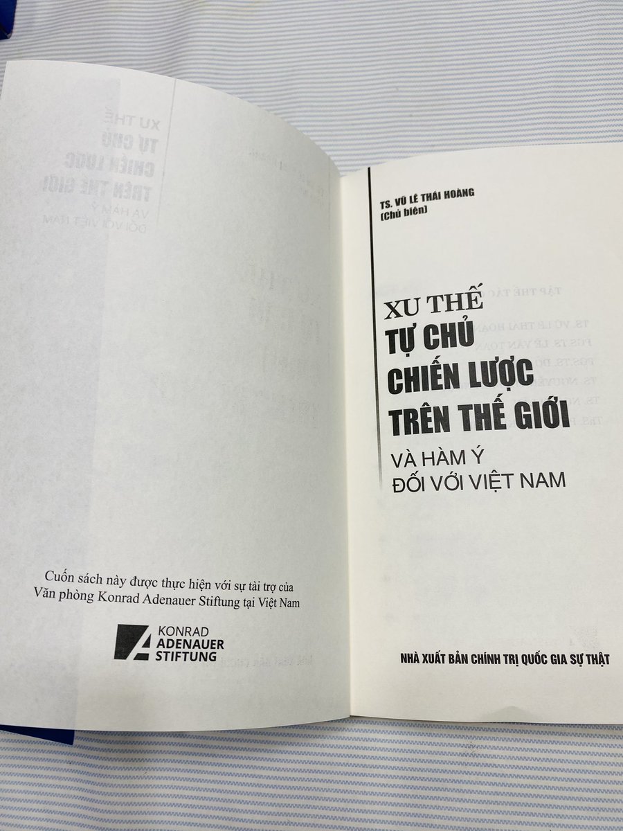 Happy to launch our research on Strategic autonomy. Big thanks to KAS Vietnam for generous sponsorship!