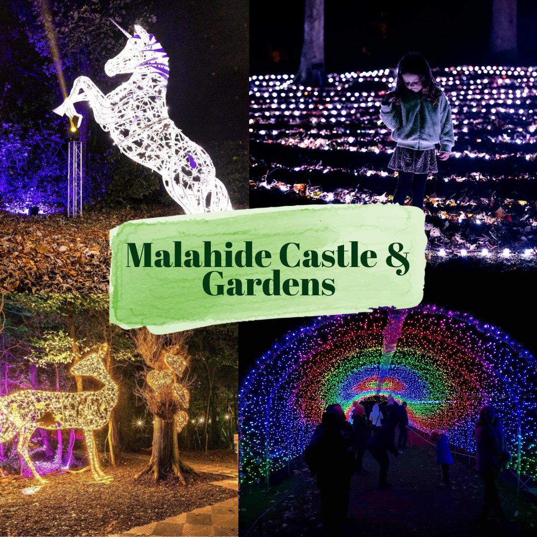 Immerse yourself in The Magic of Winter at Malahide Castle 🎄

Witness a #transformation that turns the castle and gardens into a mesmerising #winter wonderland 🌟

📅 Dates: 10 November 2023 - 2 January 2024
🕰️ Hours: to 5pm from 8pm
📍 Location: Malahide Castle & Gardens