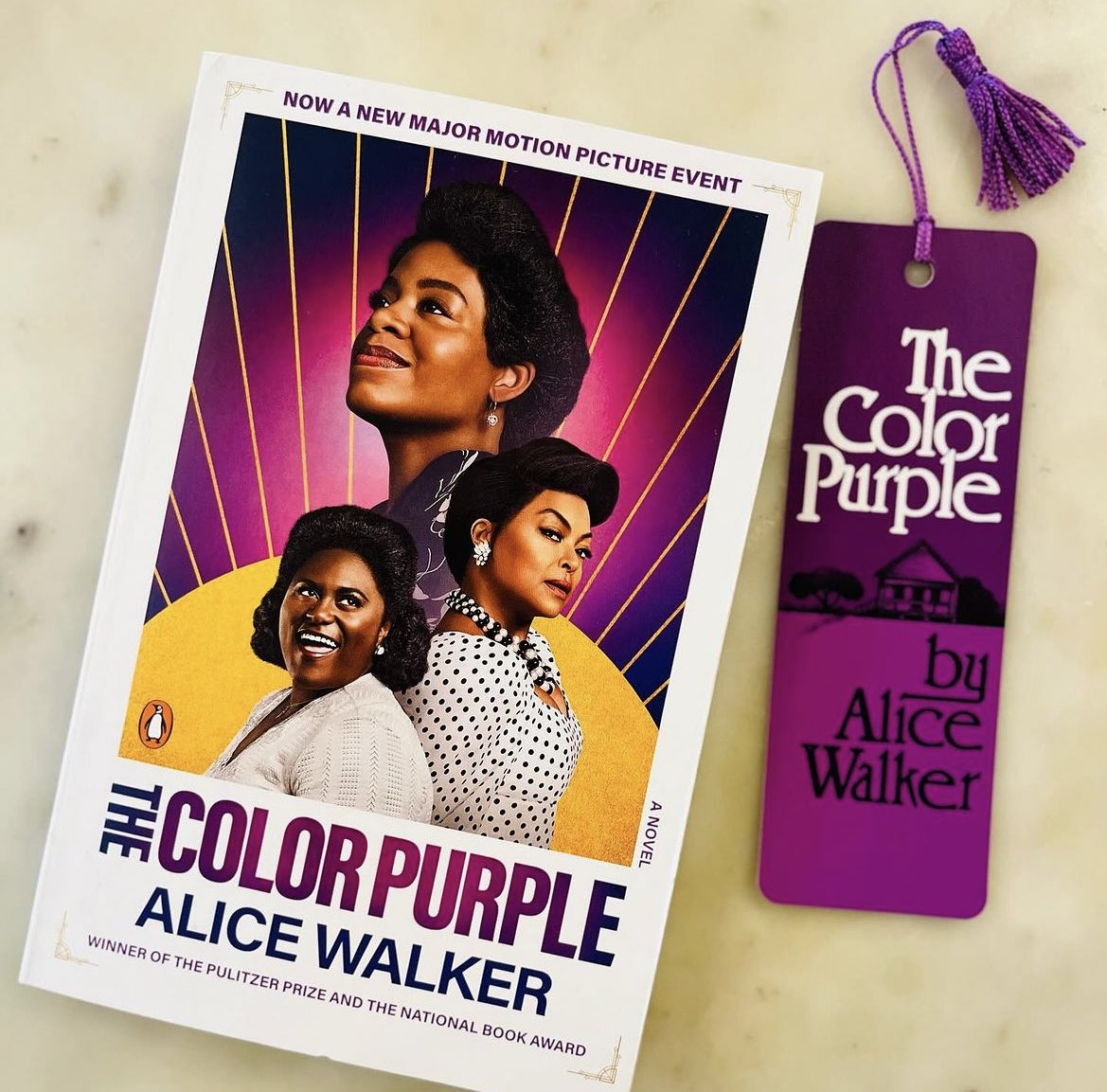 When I first read Alice Walker’s brilliant Pulitzer Prize winning book as a teenager, I never dreamt I would direct an adaptation that will become the book cover. Still pinching myself! 
#TheColorPurple is in Theaters on Christmas Day!!! 

📸: #wellreadblackgirl