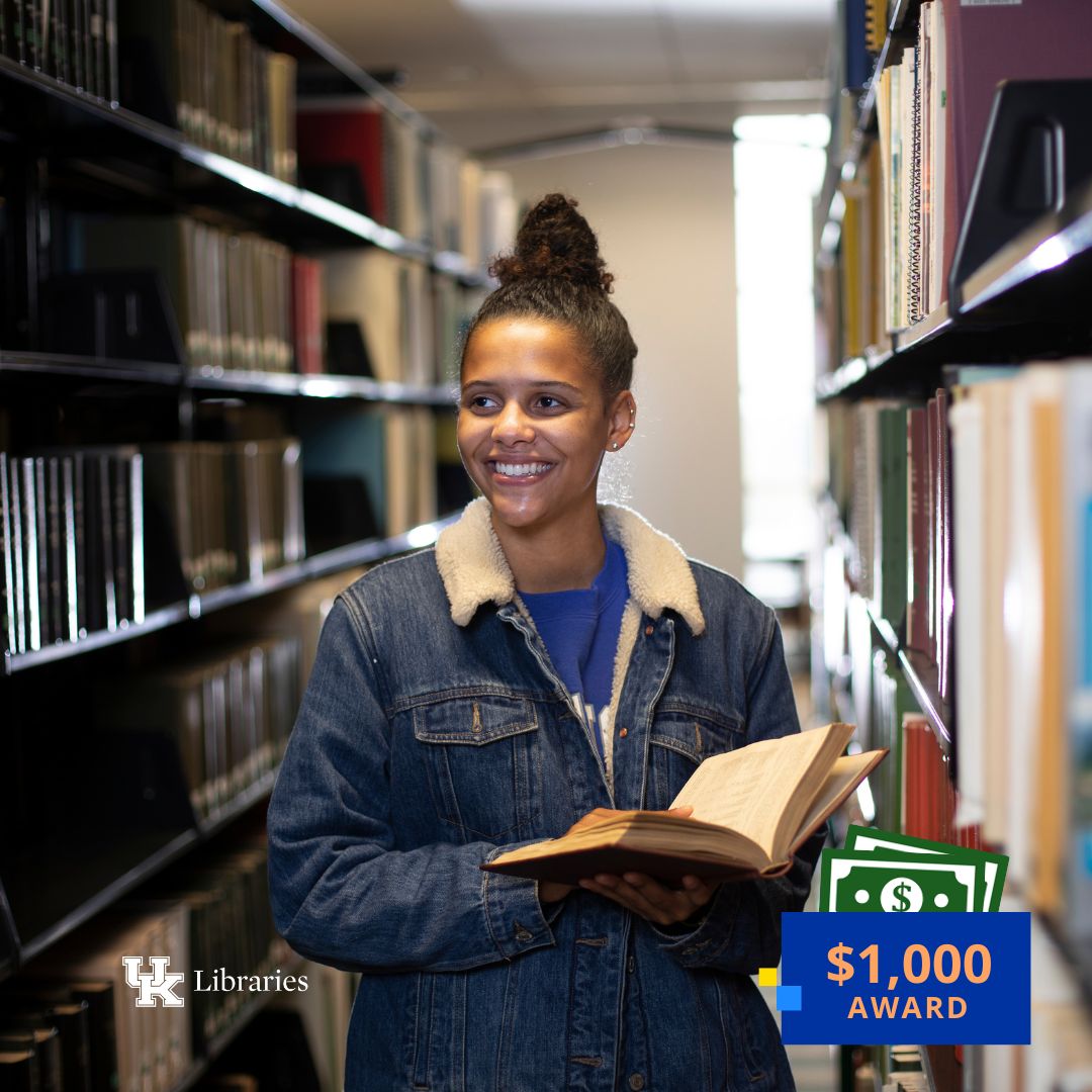 Hey, Wildcats! 😸 ⭐ We're accepting submissions for the Dean's Award for Excellence in Undergraduate Scholarship NOW through Tue. Mar. 26! 💰 Apply today: libguides.uky.edu/UGRA