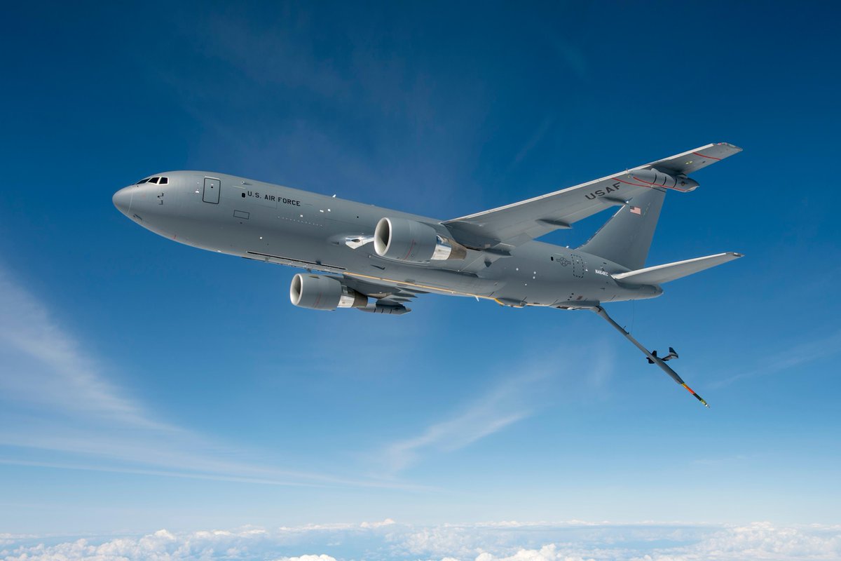 We delivered our first #KC46 to the U.S. Air Force in 2019. Now, 153 KC-46A multi-mission aerial refuelers are on contract globally. From the DH-4B to the Pegasus, Innovation Quarterly steps through 100 years of aerial refueling: goboeing.co/3RuKQTl #TankerTuesday