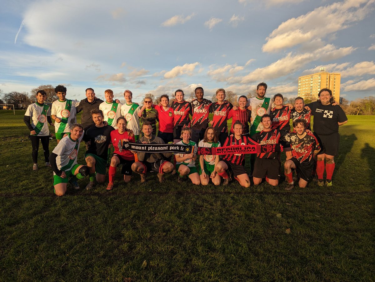 Great thanks to <a href="/Republica_FC/">Republica-I F.C</a>  for welcoming us to their grounds on a surprisingly sunny day last weekend as we played out a tight friendly in Leeds, with Republica coming out on top 3-2 with a last minute goal! A fun game with a lovely bunch!