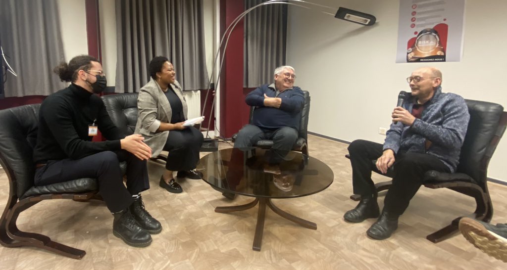 Aurélien Ferry (@aurelienferry) on Twitter photo Aujourd’hui, séminaire sur la cohésion sociale avec les ingénieurs des transitions du <a href="/LeCnamGE/">Le Cnam en Grand Est</a>
Jean-Claude Bouly et Gilles Lalevee sont venus présenter la création d’un espace central qui favorise la cohésion sociale dans la vallée du Haut-Barba Aujourd’hui, séminaire sur la cohésion sociale avec les ingénieurs des transitions du <a href="/LeCnamGE/">Le Cnam en Grand Est</a>
Jean-Claude Bouly et Gilles Lalevee sont venus présenter la création d’un espace central qui favorise la cohésion sociale dans la vallée du Haut-Barba