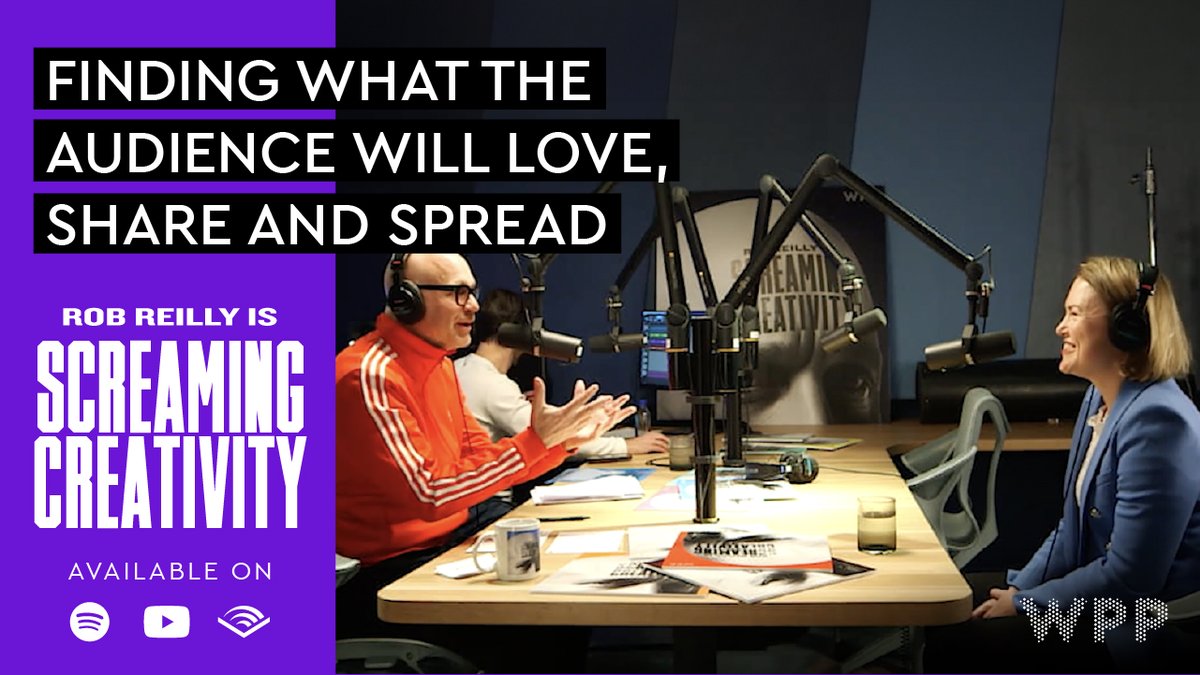 .@WPP's Rob Reilly is joined by @obviouslysocial CEO @maewow to discuss the explosive growth of influencer marketing & how Obviously became part of @vml_global. Watch and subscribe to Screaming Creativity👇 🔗 Spotify: ow.ly/V5SB50Qkc6g 🔗 Audible: ow.ly/SPKH50Qkc6e