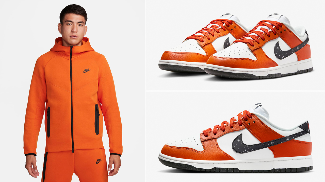 Orange nike outfit sale