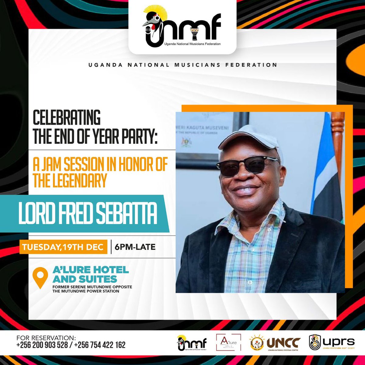 Celebrating the Iconic Jam Session end of year party: A Tribute to the Legend Lord Fred Sebatta As the end of the year approaches, the Ugandan music industry is gearing up for a memorable celebration in honor of the legendary Lord Fred Sebatta. The Uganda National Musicians…