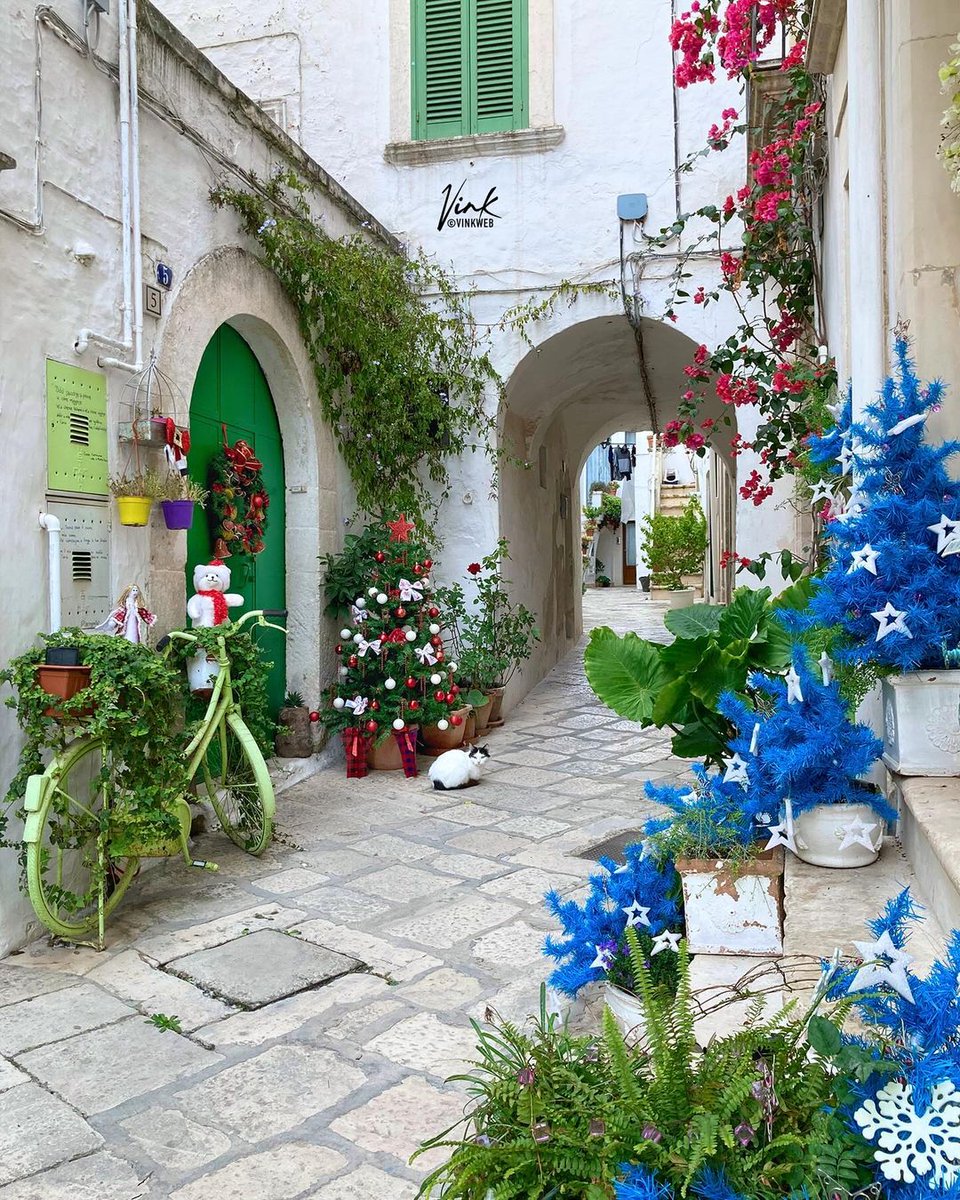 Martina Franca is dressed up for the magic of Christmas ✨ #WeAreinPuglia 📸 @vinkweb