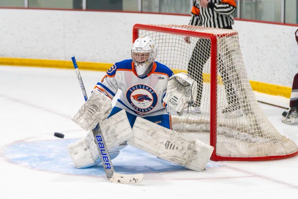 MUSTANG GAME DAY!!!!
Tonight we host Devils lake at the WFSA.  

JV:  5:15
V:  7:30
( Cute mini mites picking up hockey pucks after warm-ups 7:15 😃)

If you can't make it tonight catch the action on <a href="/MustangPost/">Sheyenne Mustang Media</a>!

#stangs