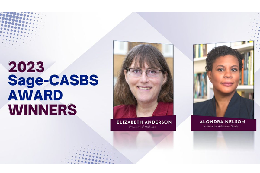 Sage CEO, Blaise Simqu, interviewed the winners of the 2023 Sage-@CASBSStanford award, Elizabeth Anderson and @alondra Nelson. They discussed strengthening the ties between social science research and evidence-based policy. Watch the interview here: group.sagepub.com/blog/sage-ceo-…