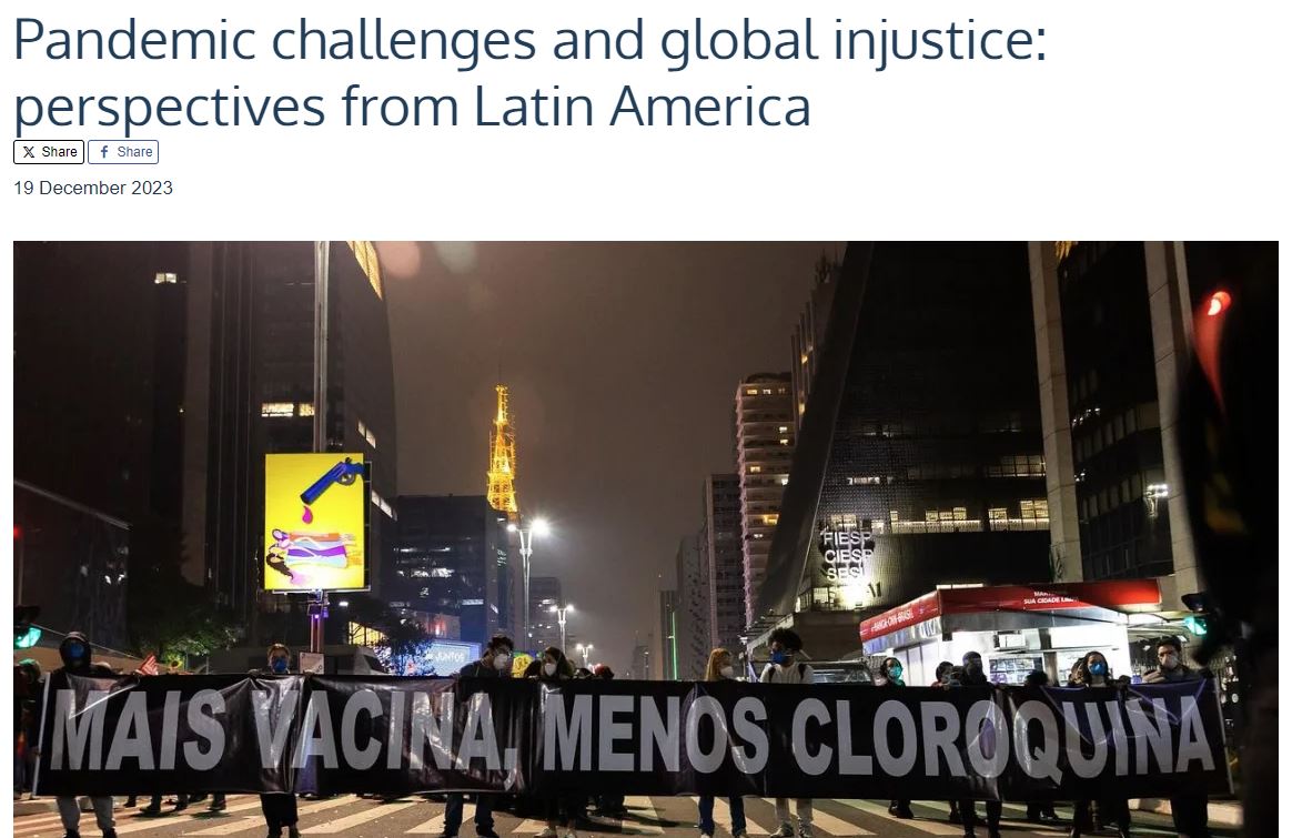 Congratulations to GLIDE collaborators Florencia Luna @rominarekers @ID_ethics @rachelgurarie on publication of ethic@ special issue highlighting Latin American perspectives on pandemic challenges & global injustice. ⬇️ oxjhubioethics.org/news/pandemic-…… @bermaninstitute @Ethox_Centre