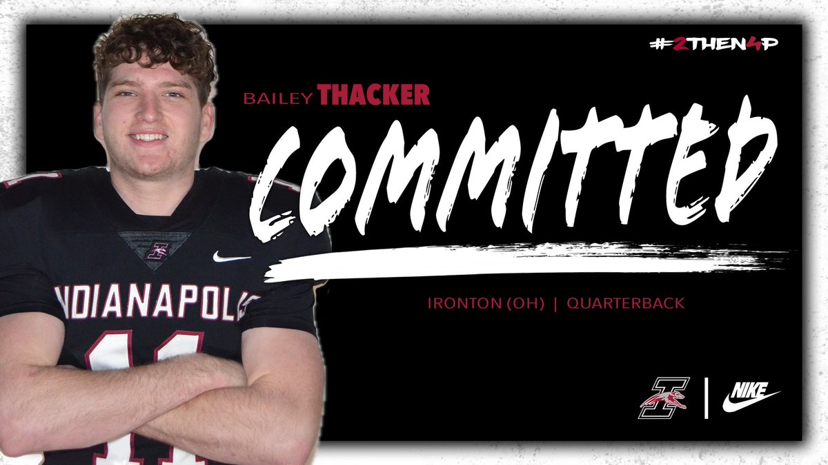 110% Committed!! Thankful for this opportunity. Can’t wait to get to work! @CoachPlum_UINDY @KeeversChris @FBCoachEngle @FootballIronton @UIndyFB @JerrodPendleton @PendletonTrevon ‼️‼️