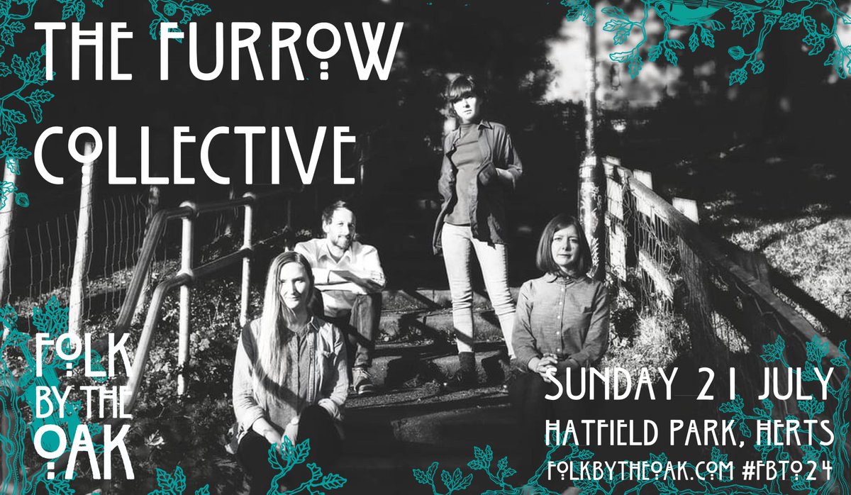 🎄Tis the season to be folkie... & our festival focus for today is @TheFurrowC!✨ Expect a heady mix of exceptional musicianship, fine vocal harmonies & a compelling set from @LucyLucyfarrell @rachel_newton_ @emilygportman & @AliRobertsMusic at #FBTO24 🎶▶️folkbytheoak.com/furrow-collect…