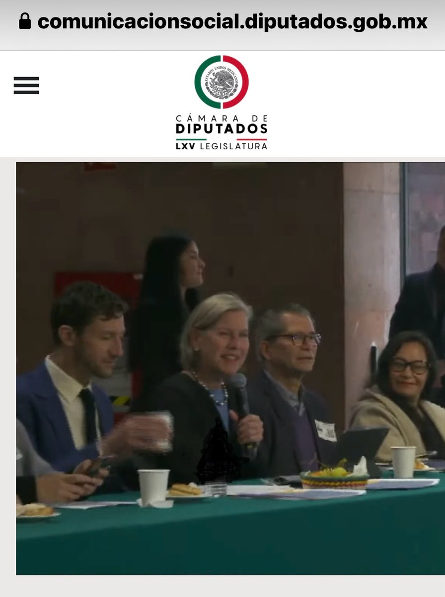 Muchas gracias a María de Jesús Aguirre Maldonado, presidenta de la Comisión de Desarrollo y Conservación Rural, Agrícola y Autosuficiencia Alimentaria de la Cámara de Diputados por la oportunidad de presentar proyectos en México de maíz, milpa y café. @Mx_Diputados @UNEP_LatAm