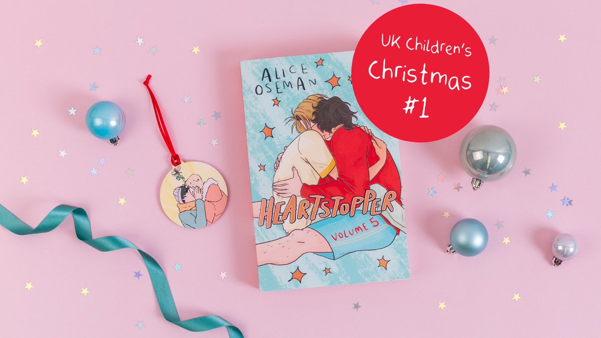 Heartstopper Volume 5 is officially the UK Children's Christmas #1 !!! Congratulations @AliceOseman 🍂💕 Get your copy here: geni.us/Mv47cWp