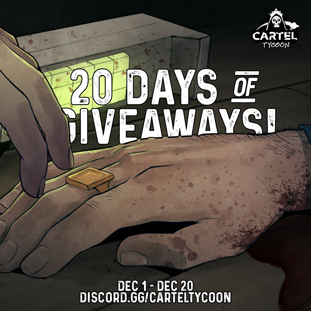 The 19th of the 20 Giveaways has started! 😱
Hop on our Discord to join today's giveaway and be ready for tomorrow 😎🎁