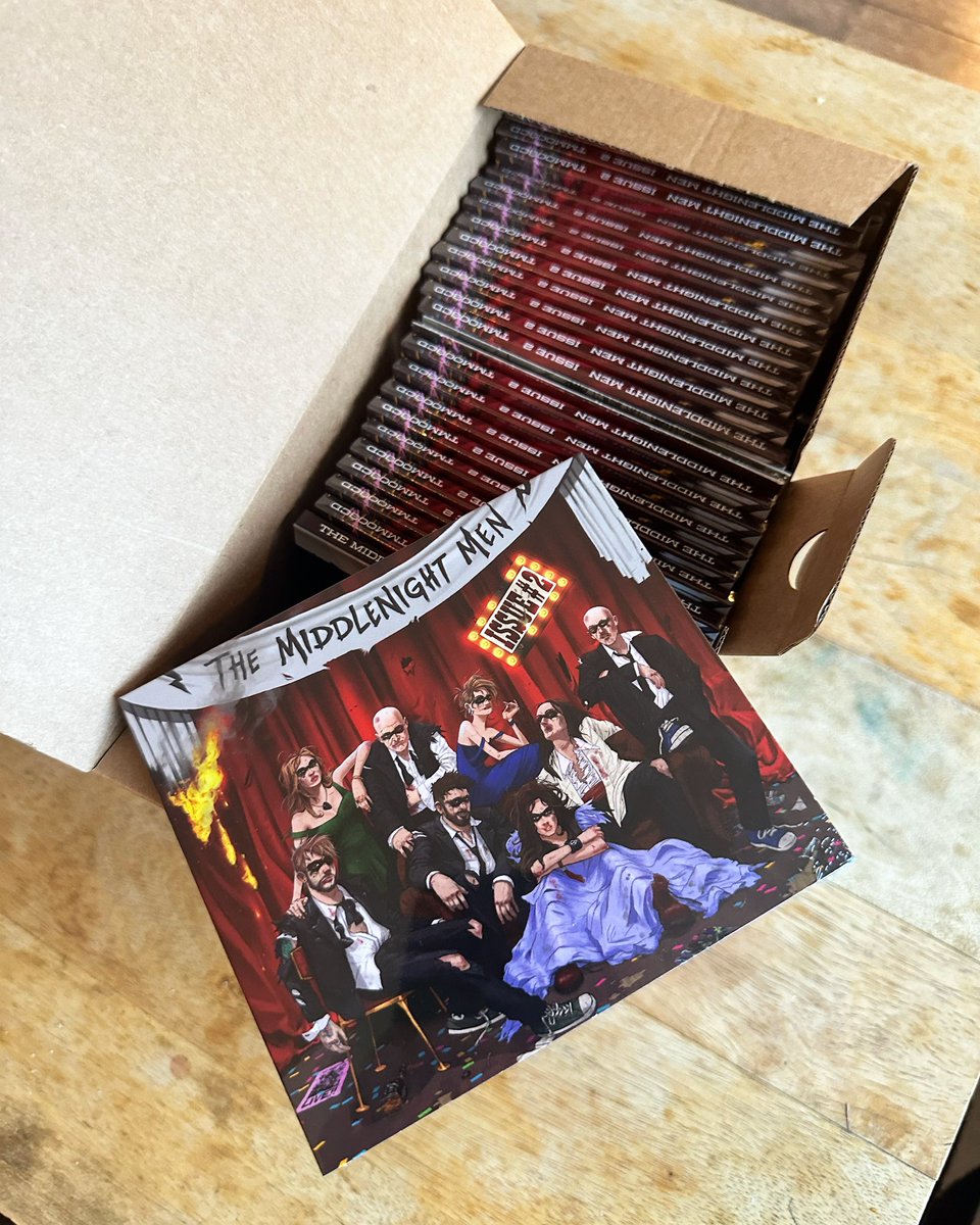 Issue 2 CDs are here! Just 4 months to wait to get your hands on one…
