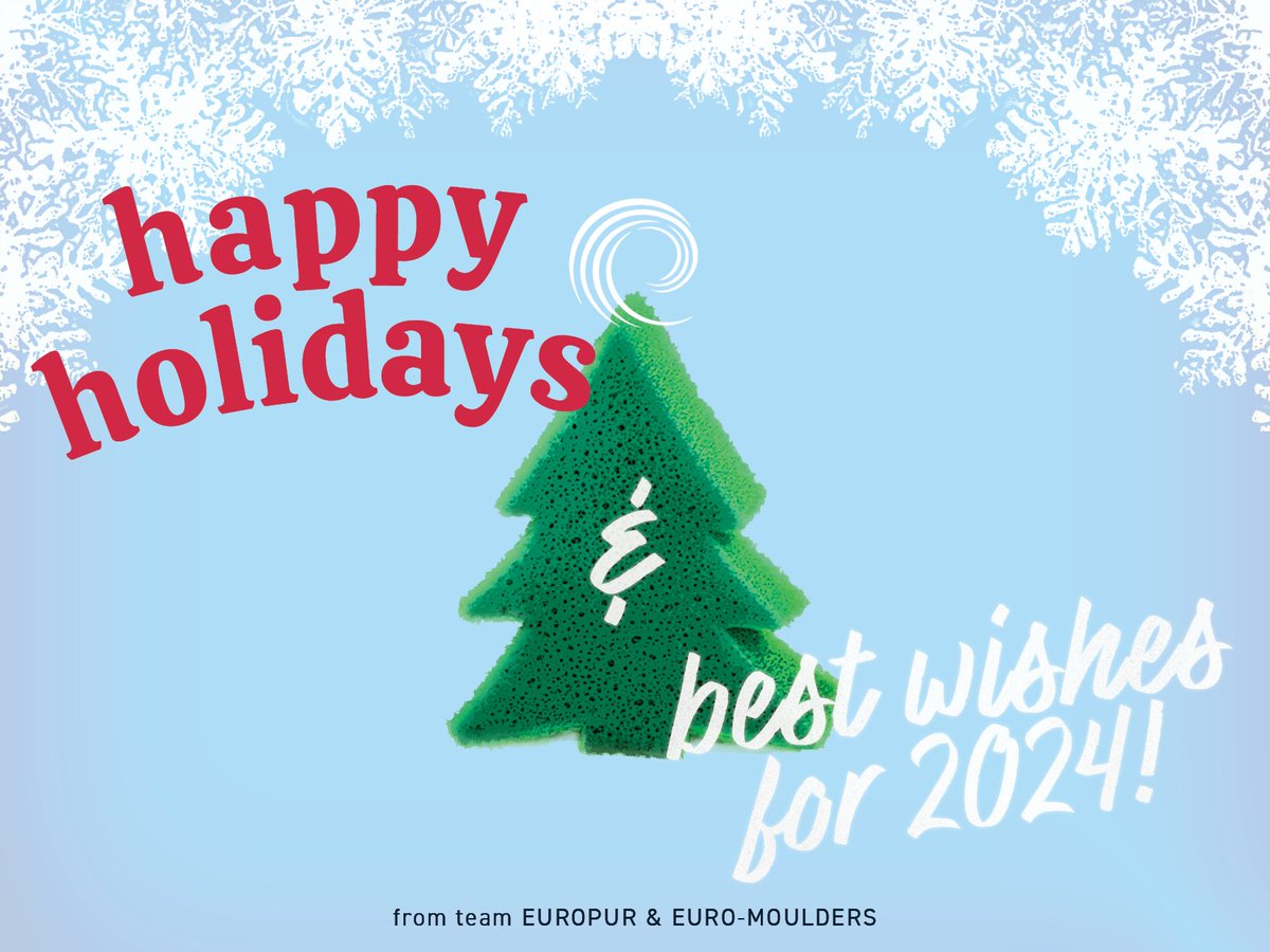 'It was just imagination that gave us wings' - Otto Bayer, inventor of polyurethane chemistry 💡

With this quote in mind, we wish all people whose life is in any way enriched by polyurethanes, a Merry Christmas, happy upcoming holidays and a successful 2024 🎄 🍾