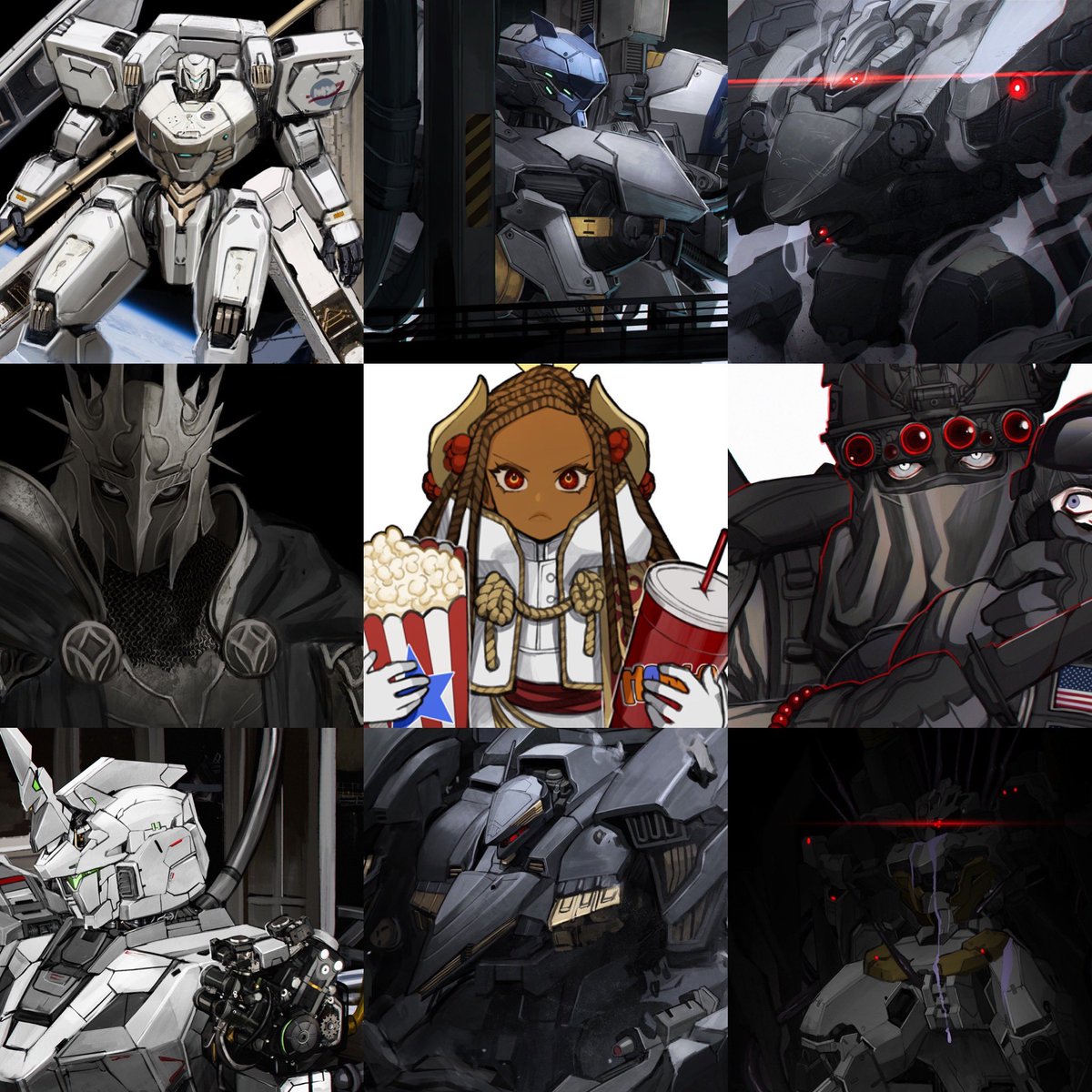 「#ArtVsArtist2023」|MSZ-006 Armored Kyouのイラスト