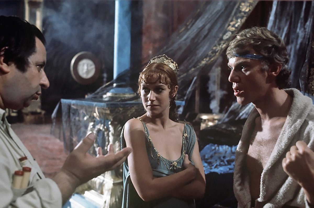 yeti hideout — Ad for Caligula, 1979. From the Journal Gazette,..., image size:1200x798