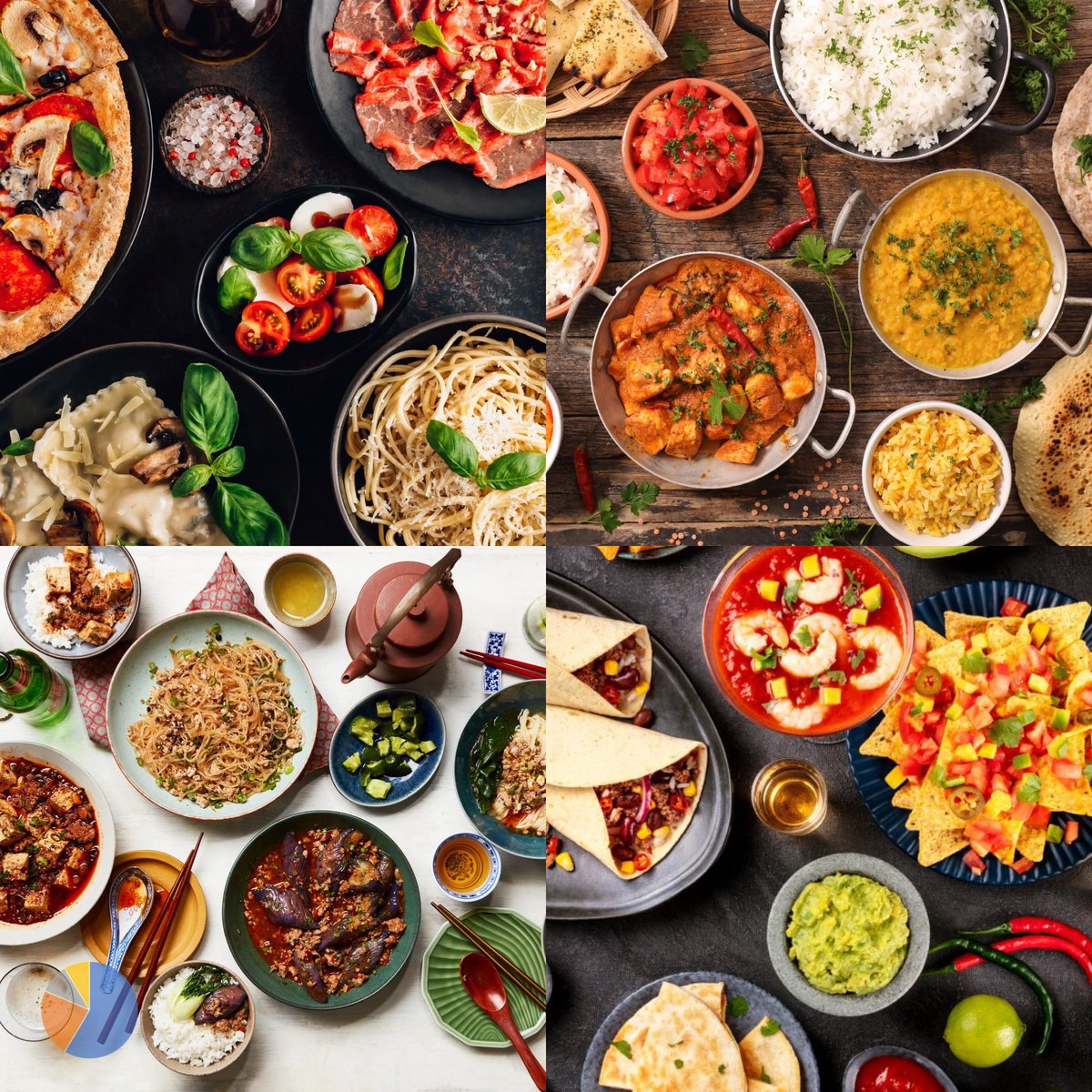 stats_feed's tweet image. What country has the best cuisine?

1. Italy 🇮🇹 
2. India 🇮🇳 
3. China 🇨🇳 
4. Mexico 🇲🇽