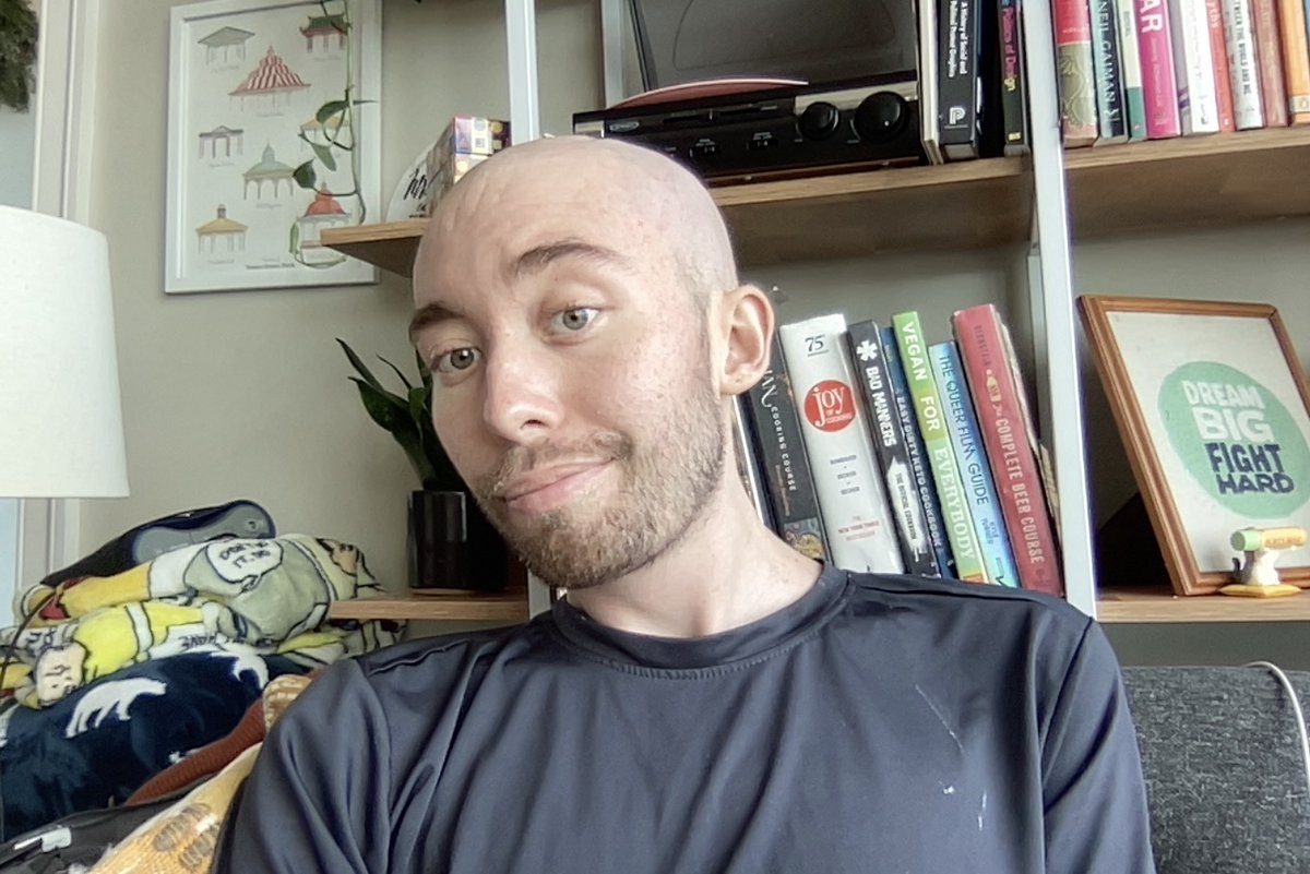 raypatt's tweet photo. bald era https://t.co/45mek4kOav