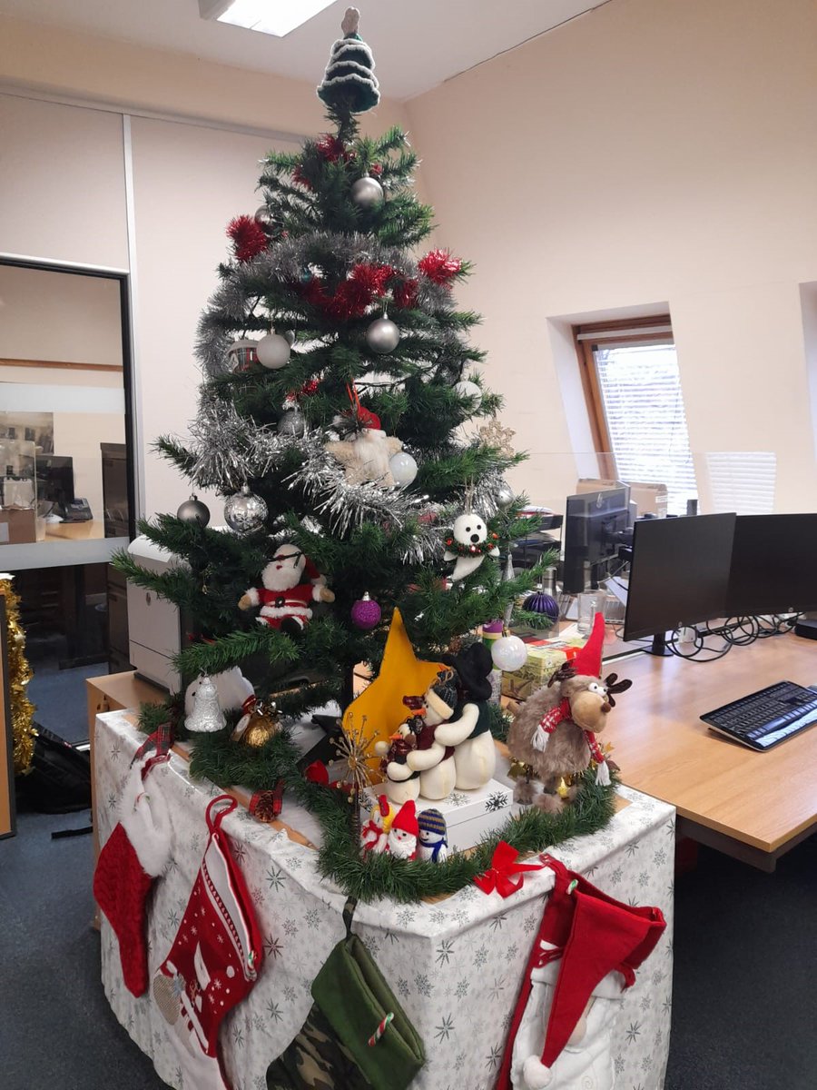 We have been decorating our office spaces to spread some festive cheer.

Also in competition –between ourselves for the best décor in the Northampton office. With the top then going over to Shaw Gibbs for best office overall.  Sadly we didn’t win best overall but we have had fun!