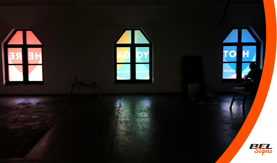 belsigns's tweet image. New Horsham client! Thanks to @hotpodyoga  #Horsham for using us to sign their new premises. We printed and installed #windowgraphics, door and wall graphics, in addition to #printedflags and a protruding #sign outside.