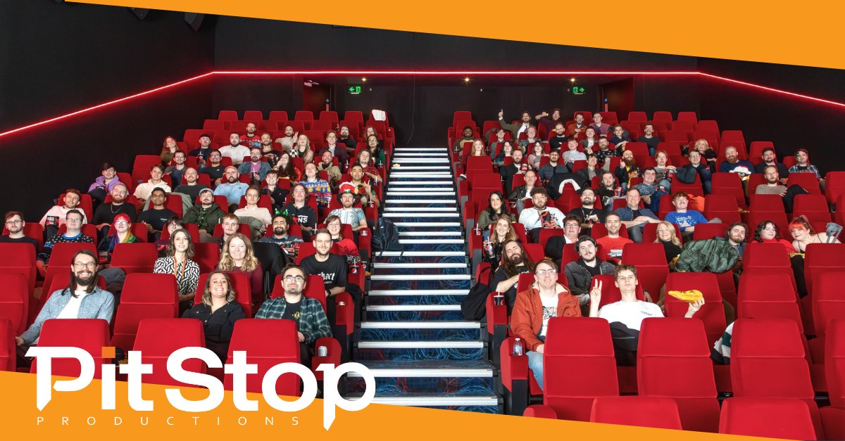 Happy Holidays from PitStop to you! 🎄 We did a little bit of growing again in 2023.. so much so that we needed a cinema to house us all at our Christmas party...📽️🥂🧡
