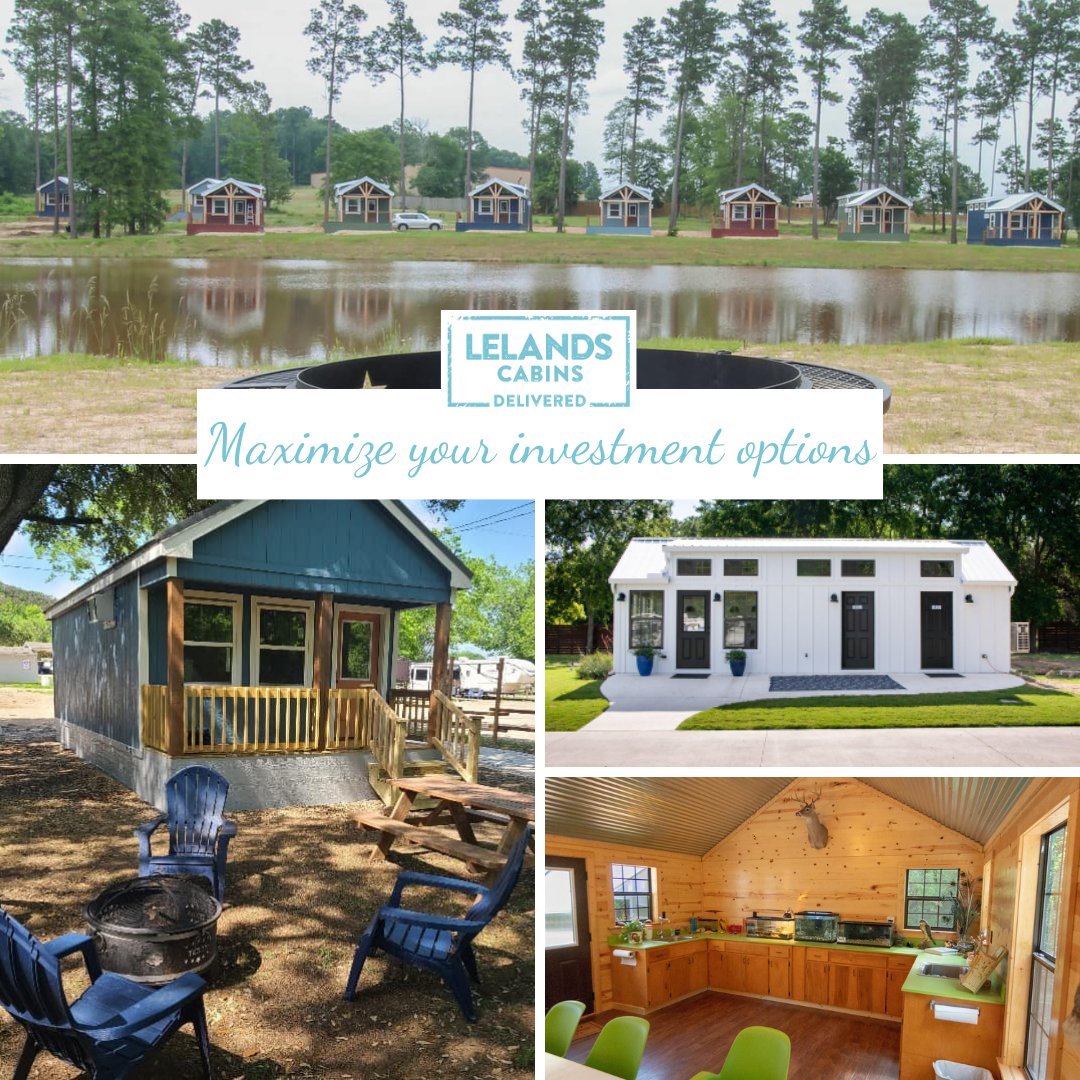 Whether it's for a campground, school, church, laundry facility, or restroom, Lelands Cabins are built to code and designed to exceed your expectations.

#CertifiedModularCabins #CommercialCabins #VacationRentals #LongTermRentals #CampgroundCabins