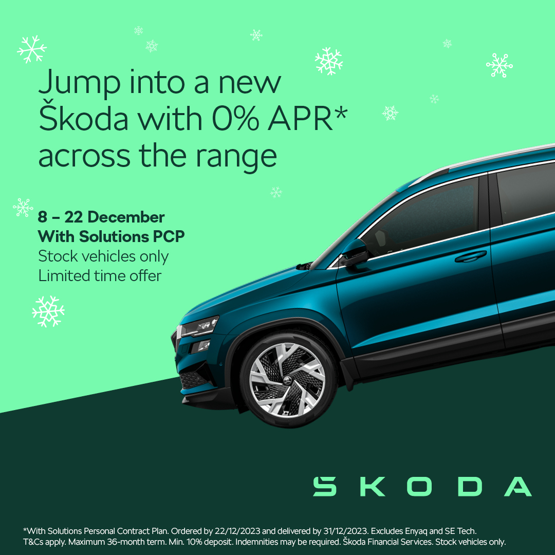 Owning a new Škoda is now even more affordable with 0% APR* available across the range! Don't miss out, offer ends 22nd December.

Find out more: rrg-group.com/skoda/new-car-…