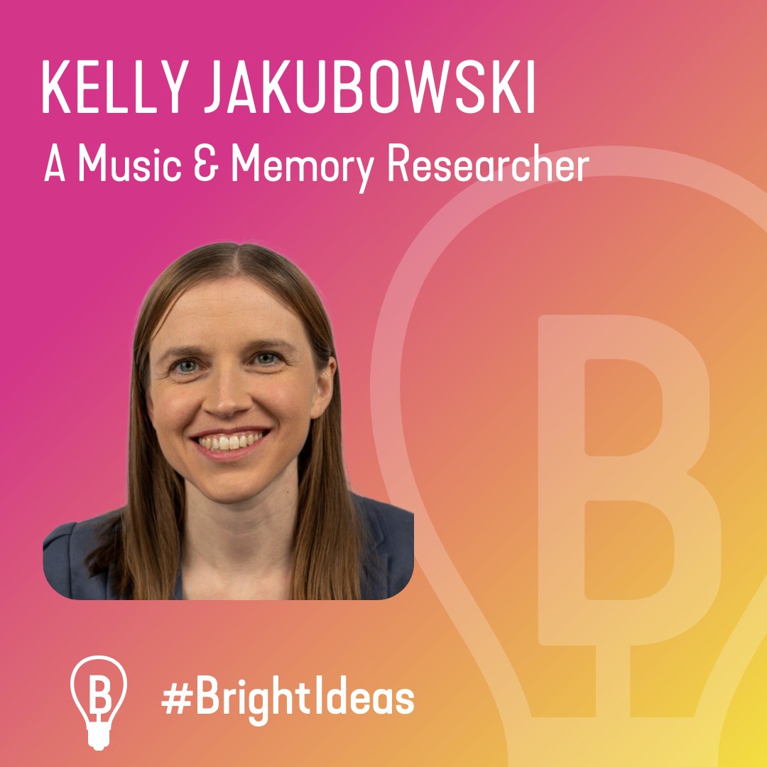 Many people think music is a particularly powerful cue for bringing back memories from our lives. In her Bright Ideas Gathering talk, @kj_jakubowski sought to explain why, based on her research @durham_uni. Worth a watch to see how true this is for you! youtube.com/watch?v=zhoaU3…