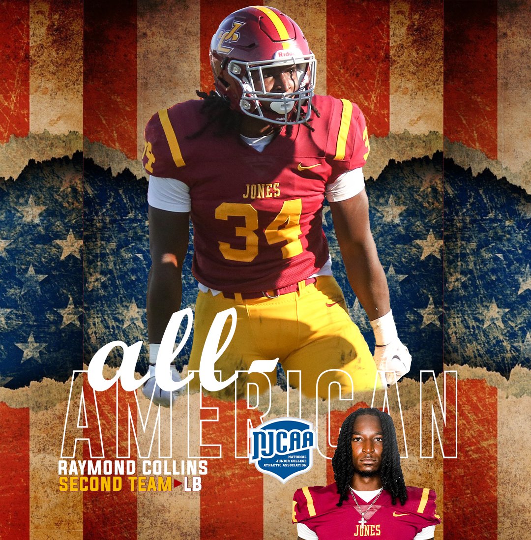 Raymond Collins caps an outstanding Bobcat career with NJCAA All-American honors.