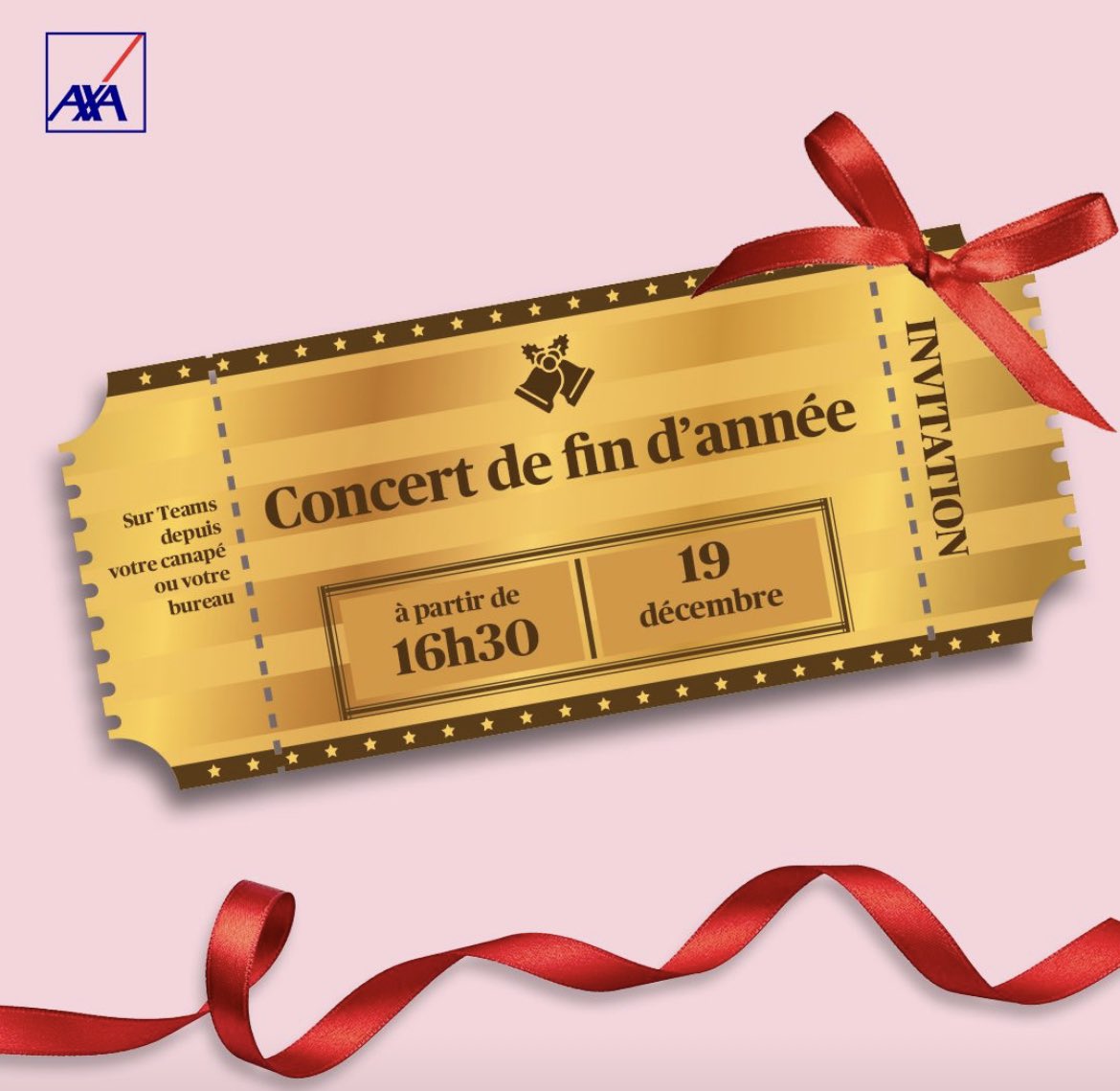 Nicou Muriel 🌍 (@muriel_nicou) on Twitter photo Last call !!! 🎄✨ 🎶Depuis 16H30 ....Plongez dans l'esprit festif avec notre #concert de fin d’année virtuel offert par <a href="/AXAJobs_fr/">AXA Jobs France</a> !
✨ Rejoignez-nous via ce lien ➡️ vu.fr/OHJWe
Ça finit bientôt !!! Vite vite Last call !!! 🎄✨ 🎶Depuis 16H30 ....Plongez dans l'esprit festif avec notre #concert de fin d’année virtuel offert par <a href="/AXAJobs_fr/">AXA Jobs France</a> !
✨ Rejoignez-nous via ce lien ➡️ vu.fr/OHJWe
Ça finit bientôt !!! Vite vite