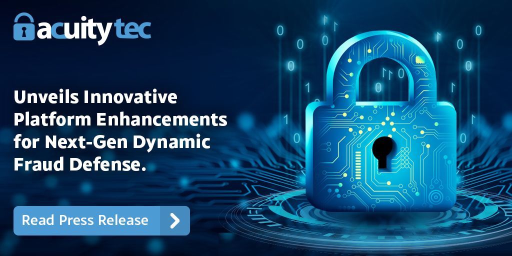 @acuitytec is thrilled to announce a series of sophisticated product enhancements. From empowering #RiskAnalysis and #Monitoring to enriching #data reporting for actionable insights to enhanced #DigitalIdentity and #KYC. Press Release - buff.ly/481JOVH #fintechnews