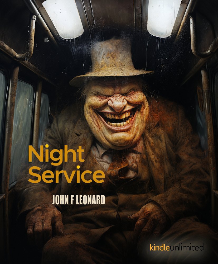 Climb aboard the late bus to Newgate Wood …you'll meet some lovely people.
Night Service - a tale of travel and terror:
UK - amazon.co.uk/dp/B083HKPVHB
US - amazon.com/dp/B083HKPVHB
#TalesofHorror available on Kindle Unlimited