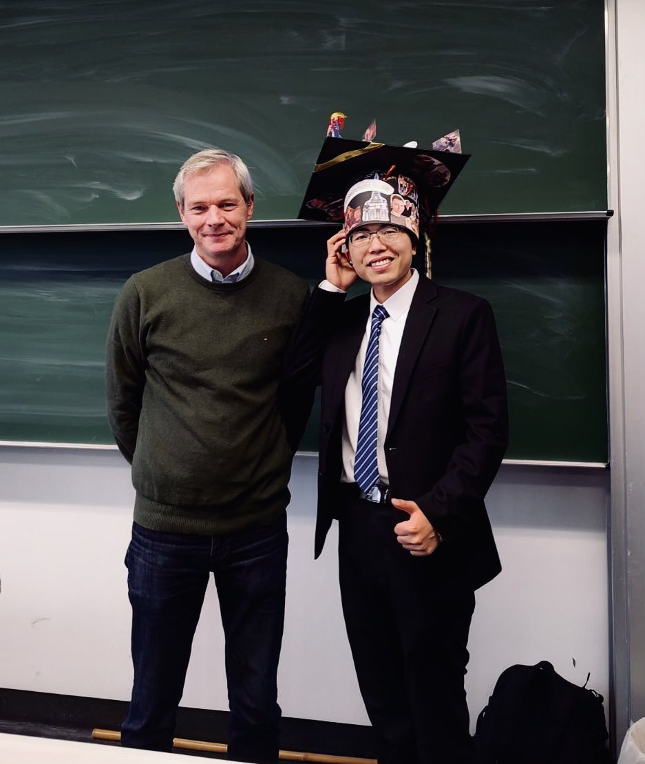 📢 Exciting news! Jianan Li <a href="/leejiaenn/">Jianan Li</a> successfully defended his PhD on "Iron-catalyzed C-N Formation via Nitrene Transfer." 🎓🔬 Congratulations on this significant achievement! 👏 #PhDDefense #IronCatalysis 

<a href="/tudresden_de/">TU Dresden</a> @TUD_Science