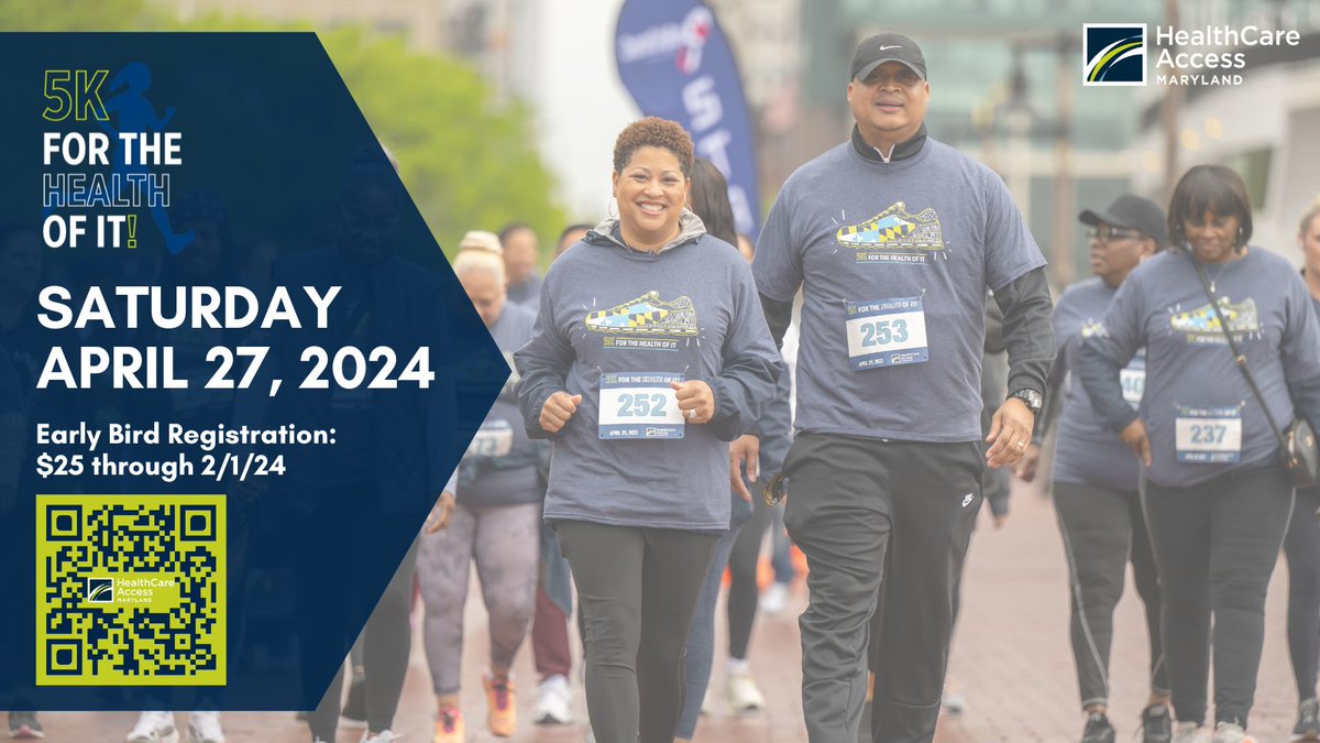 🏃‍♀️ Ready to kick off the year on a healthy note? Register for our 3rd annual 5K For the Health of It! and start the new year with a commitment to exercise and well-being. Who's joining us?!💪🎉 Register today for $25: runsignup.com/hcam5k
