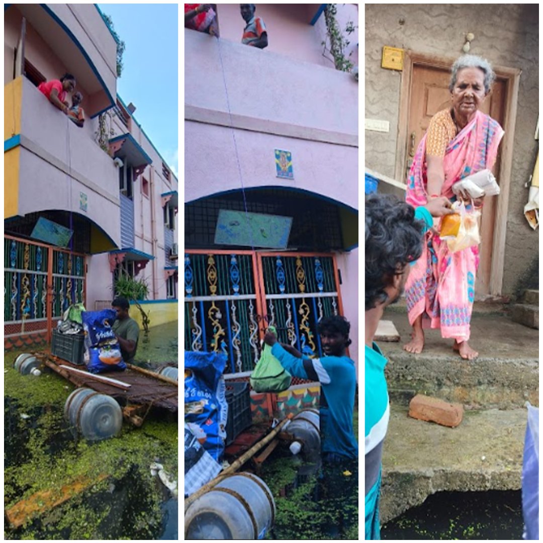 firstsource's tweet image. In December, the devastating floods triggered by Cyclone Michaung created havoc in Tamil Nadu, severely impacting the people of Chennai. Firstsourcers went above and beyond their call of duty to rise to the occasion. Check out our heroes in action!
#ESGatFirstsource