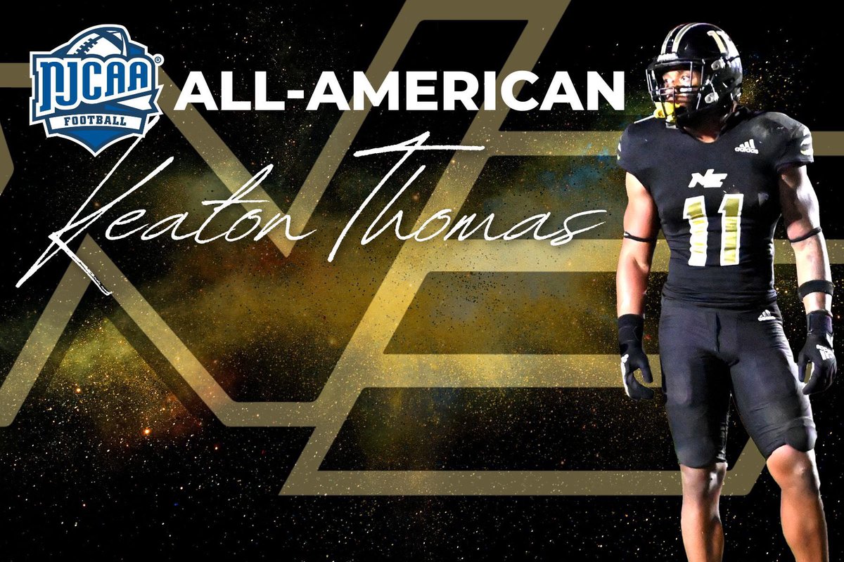 AG2G‼️ I couldn’t have done this without the man above,my family, my coaches, my teammates, and my nay sayers! NE Linebacker U of the jucos!! Check the stats! 1st Team ALL-AMERICAN🐯 @CoachGDavisFB @coachcannon97 @CedShell @NEMCCTigers @JuCoFootballACE @CoachKornDawg @E_lighten