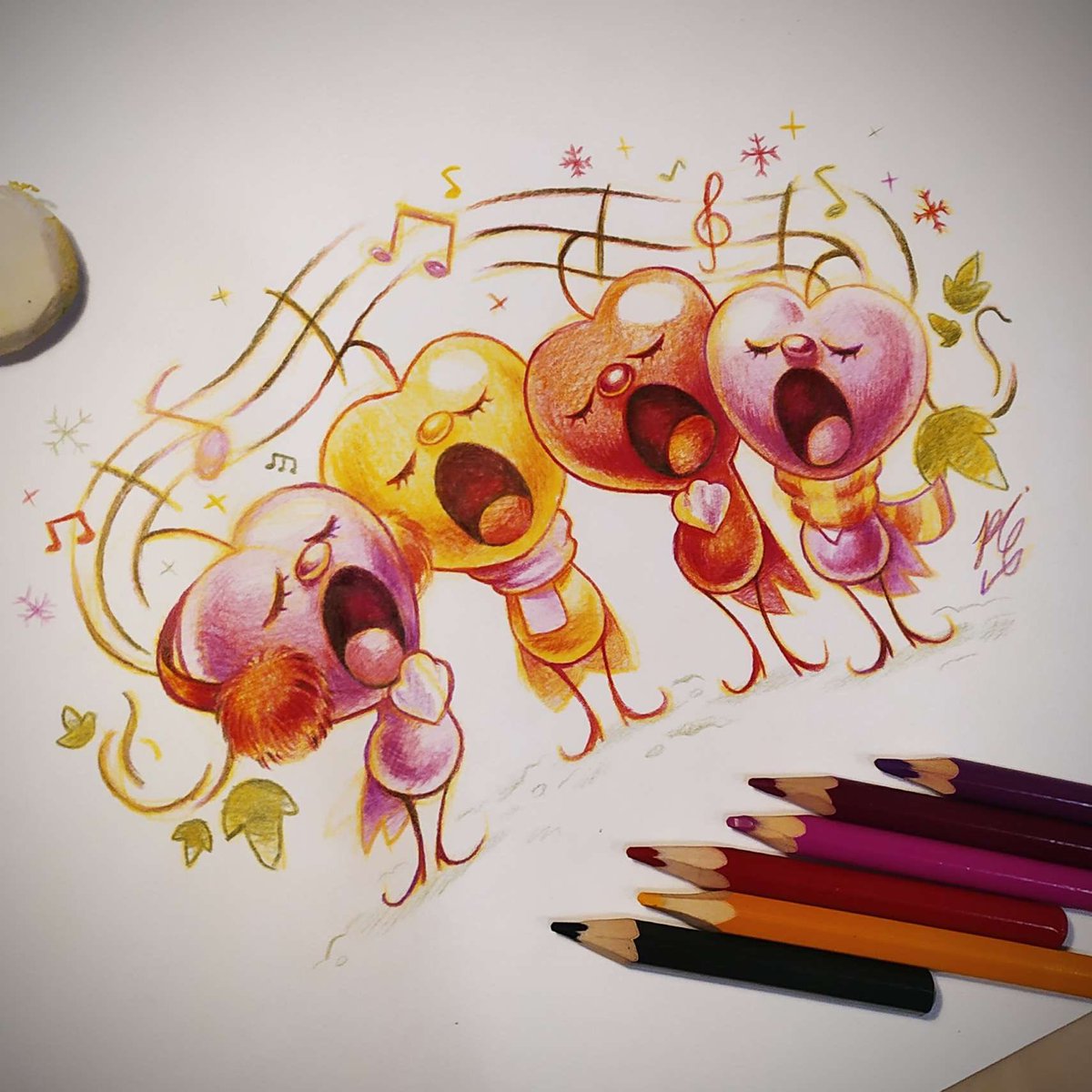 funkheadfnf's tweet image. some sweet little carollers!

(art by @pickleking13)
[#funkhead #fnf #cuphead #fnfmod]