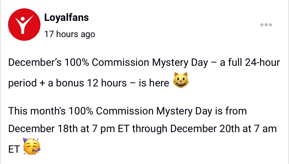 My fave site to drain men’s wallets, sell content, charge per text etc, @realloyalfans is doing it’s 100% payout for the next 24 hours! Spend! Spend! Spend! Subs, if you haven’t signed up do it now! Models, get your big $ here! Sign up now! 👇🏼 loyalfans.com/register?ref=w…