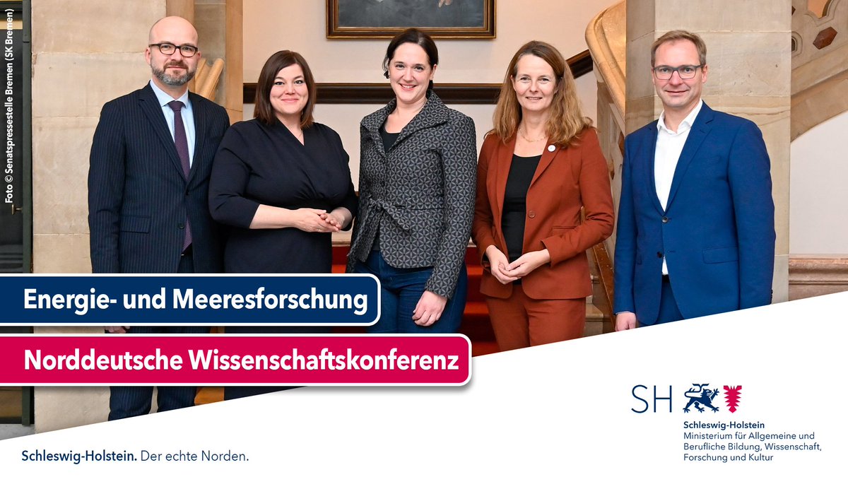 Auf Einladung der Stadt @bremen_de tagte die Norddeutsche Wissenschaftskonferenz im Bremer Rathaus. Für #SchleswigHolstein war Staatssekretär Guido Wendt dabei. Themen waren unter anderem Energie- und Meeresforschung. #Wissenschaft #Energieforschung #Meeresforschung #DAM