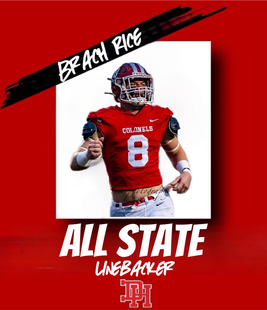 Dixie Heights Football (@dixieheightsfb) on Twitter photo Congratulations to <a href="/RiceBrach/">Brach Rice</a> for being named <a href="/courierjournal/">Courier Journal</a> ALL-STATE! Well deserved and earned. <a href="/DHHSAthletics/">DHHS Athletics</a> <a href="/DixieHeightsHS/">Dixie Heights High School</a> <a href="/Linknky/">LINK nky</a> <a href="/NKyTribune/">NKyTribune</a> <a href="/tsfootball/">TriStateFootball.com</a> <a href="/kyhighs/">Jason Frakes</a> <a href="/FOX19Joe/">Joe Danneman</a> @MikDyer <a href="/EvanDennison1/">Evan Dennison</a> <a href="/MrNickRice/">Nicholas Rice</a> <a href="/MiamiOHFootball/">Miami Football</a> #ColonelPride #WinTheDay Congratulations to <a href="/RiceBrach/">Brach Rice</a> for being named <a href="/courierjournal/">Courier Journal</a> ALL-STATE! Well deserved and earned. <a href="/DHHSAthletics/">DHHS Athletics</a> <a href="/DixieHeightsHS/">Dixie Heights High School</a> <a href="/Linknky/">LINK nky</a> <a href="/NKyTribune/">NKyTribune</a> <a href="/tsfootball/">TriStateFootball.com</a> <a href="/kyhighs/">Jason Frakes</a> <a href="/FOX19Joe/">Joe Danneman</a> @MikDyer <a href="/EvanDennison1/">Evan Dennison</a> <a href="/MrNickRice/">Nicholas Rice</a> <a href="/MiamiOHFootball/">Miami Football</a> #ColonelPride #WinTheDay