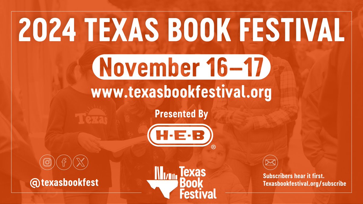 Texas Book Festival tweet media