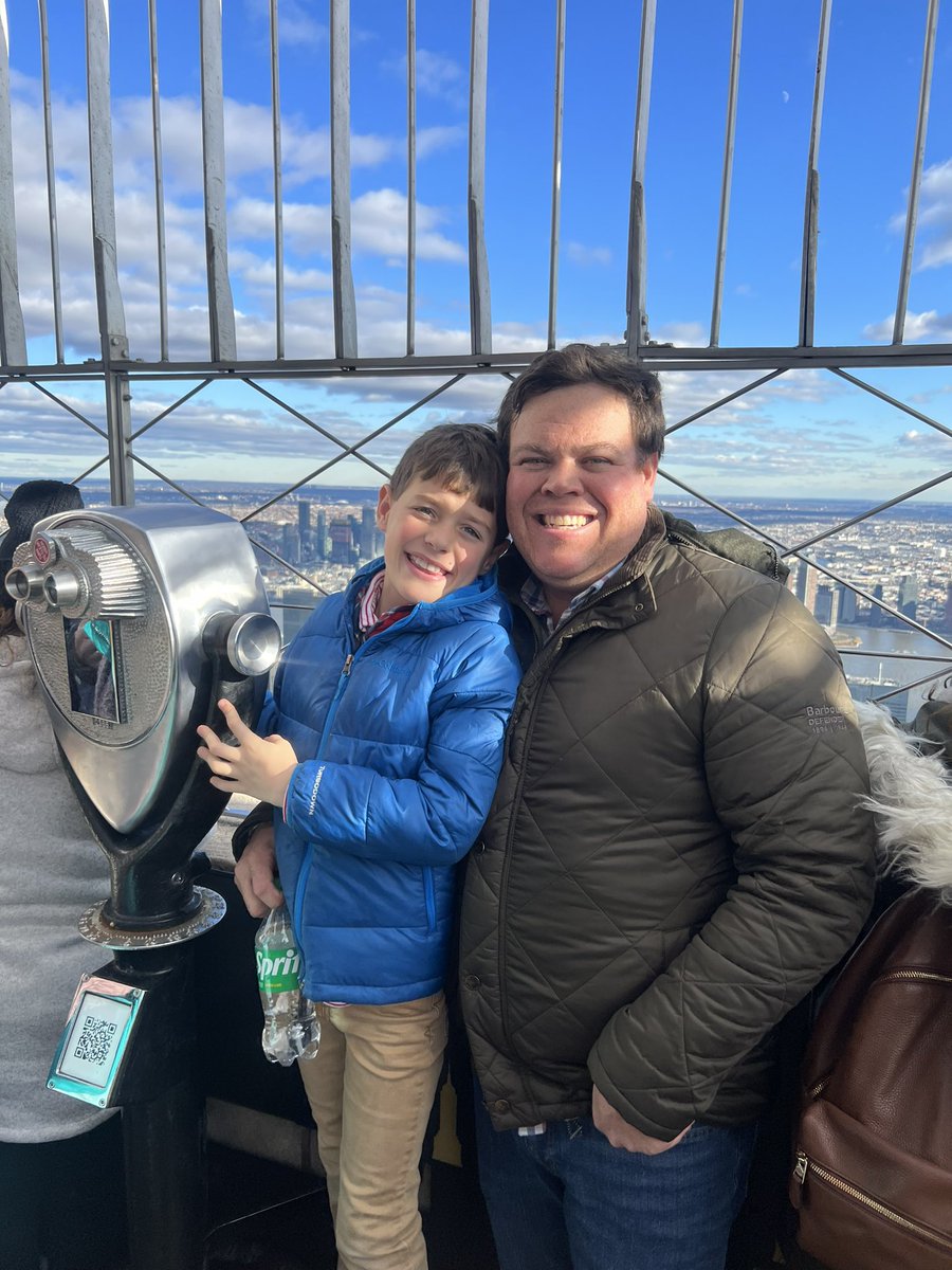 Having fun in NYC with my main man! 
#empirestatebuilding