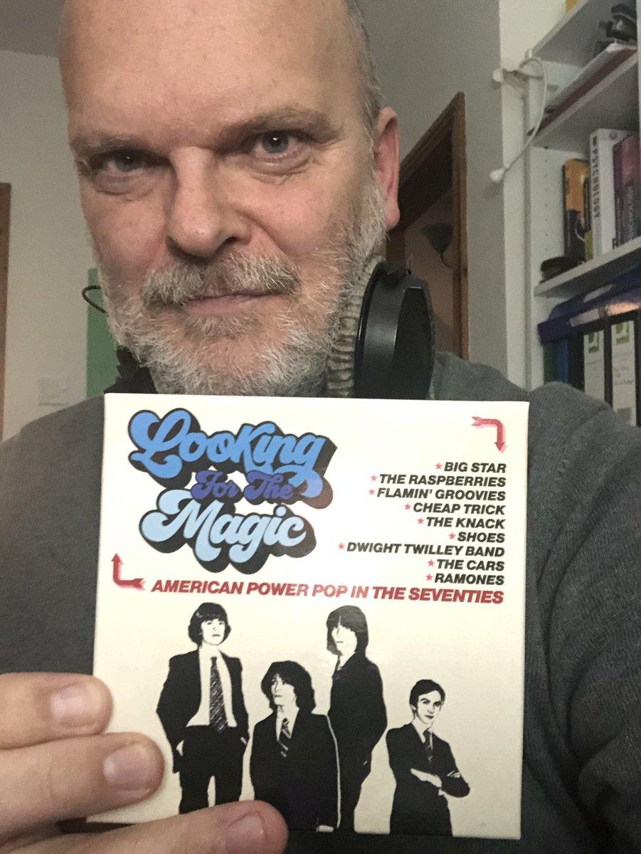 I’m having a power pop party on @bbcradioulster & @BBCSounds tonight. Tunes from this brilliant new boxset on @CherryRedGroup from the likes of Big Star, The Flamin Groovies and The Raspberries. Let the 12 string Rickenbackers chime out from 8pm! #PowerPop #LookingForTheMagic