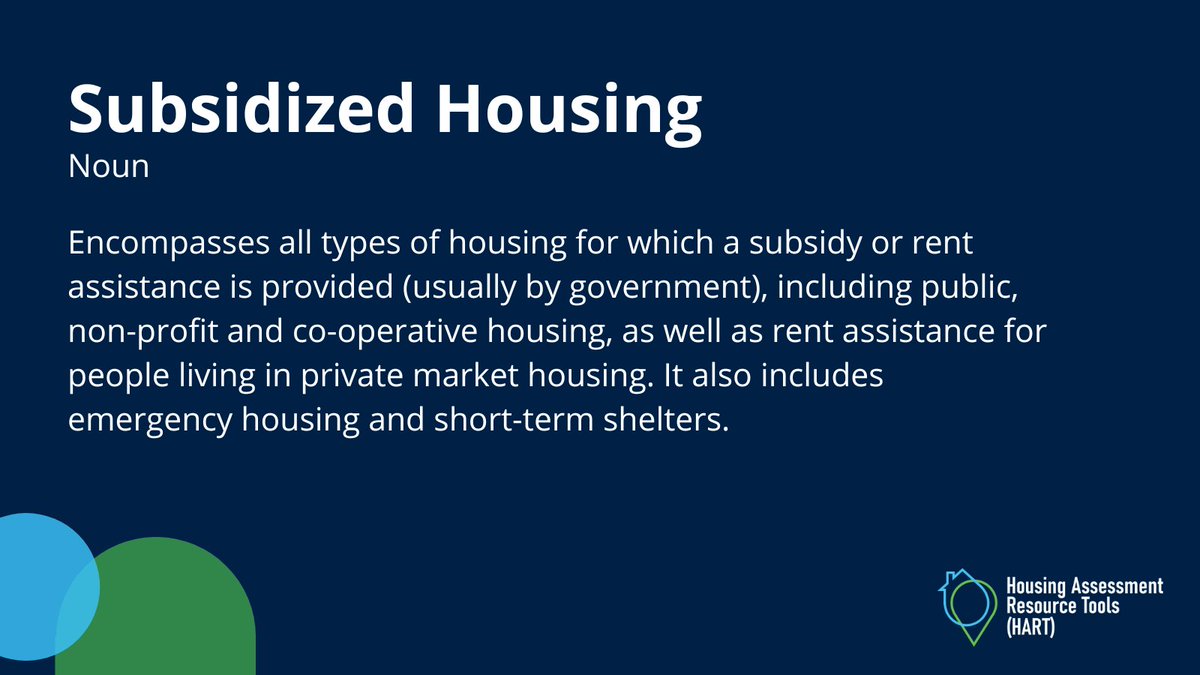 #Housing can come in many, many forms—market, non-profit, public, social, supportive, subsidized, transitional... Don’t get overwhelmed, our Housing Glossary is here to help you sort these terms out: hart.ubc.ca/housing-glossa…