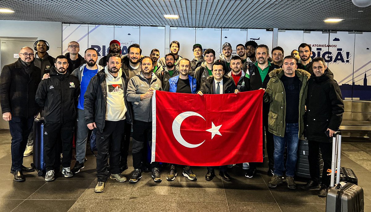 Bursaspor İnfo Yatırım, Letonya’da! #Bursa #Bursaspor #bursasporinfoyatırım #basketbol