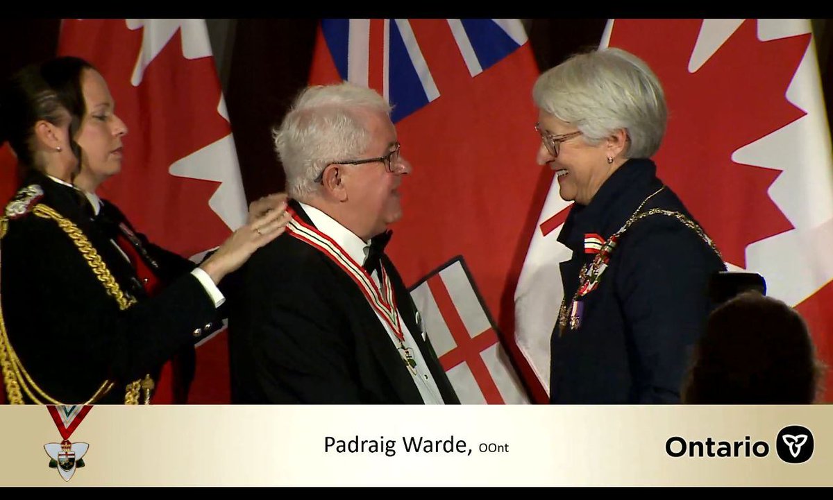 Radiation Medicine Program (@radmedpm) on Twitter photo Seen below, #RMPatPM <a href="/pmcancercentre/">Princess Margaret Cancer Centre</a>'s Radiation Oncologist Dr. Padraig Warde was appointed to the Order of Ontario during the official ceremony on November 27, 2023. Congratulations Dr. Warde on this oustanding career achievement!
#radonc #Cancer Seen below, #RMPatPM <a href="/pmcancercentre/">Princess Margaret Cancer Centre</a>'s Radiation Oncologist Dr. Padraig Warde was appointed to the Order of Ontario during the official ceremony on November 27, 2023. Congratulations Dr. Warde on this oustanding career achievement!
#radonc #Cancer