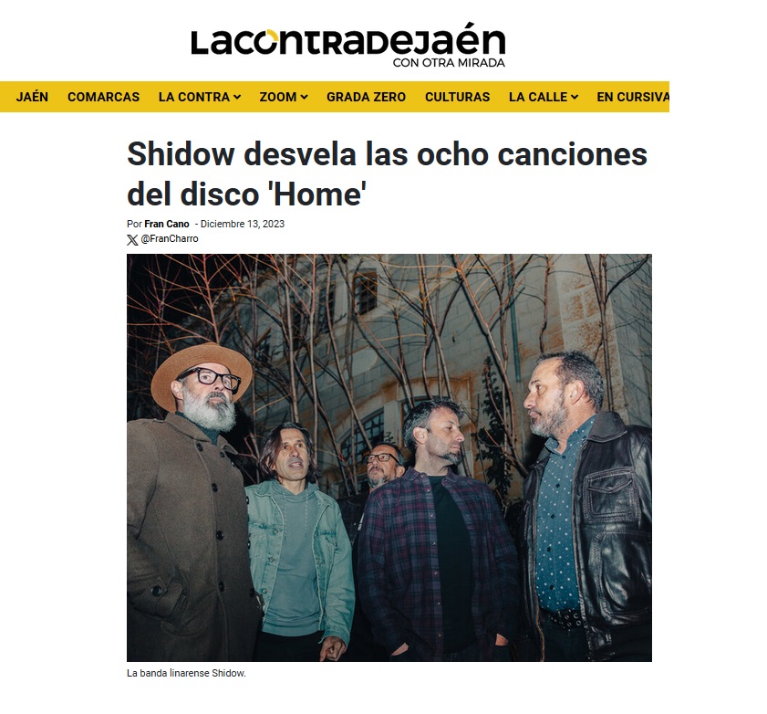 'HOME' es el nuevo #discazo de <a href="/Shidowmusic/">Shidow</a>  ¿Todavía no lo has escuchado?

Aquí te dan bastantes pistas, en esta #entrevista con Javier Hernández para <a href="/lacontradejaen/">Lacontradejaén</a> 

lacontradejaen.com/shidow-linares…